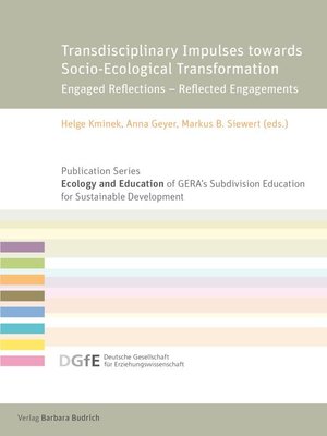 cover image of Transdisciplinary Impulses towards Socio-Ecological Transformation